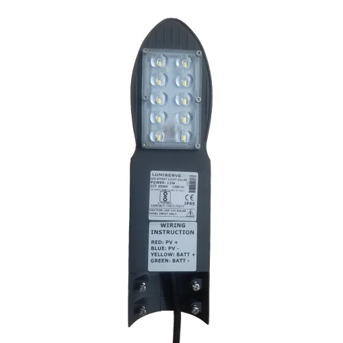 12W Semi Integrated Solar Street Light with Life of 50000 hours