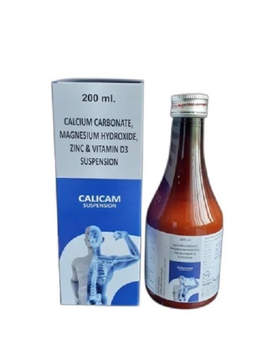 Calcium Carbonate, Zinc, Vitamin D3 & Magnesium Syrup