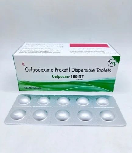 Cefpodoxime Proxetil 100 Mg Tablets