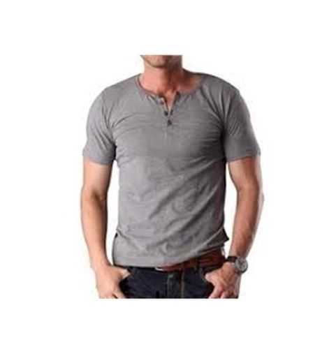 Casual Wear Readymade Regular Fit Short Sleeve Plain Cotton Mens T Shirts