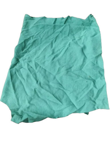 Green Color Cotton Waste Cloth For Cleaning Purpose