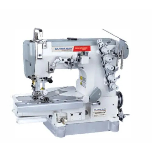 Cylinder Bed Interlock Sewing Machine for Ring Type Elastic Seaming