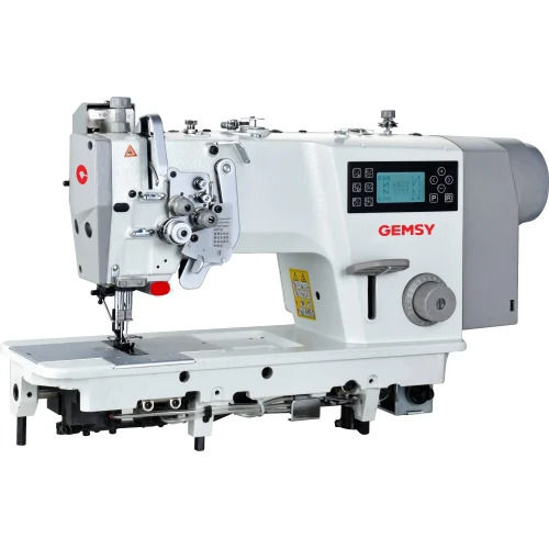 Double Needle Lockstitch Sewing Machine With Automatic Thread Trimming