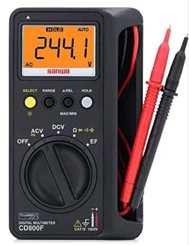 Easy To Use Handheld Digital Multimeter, Sanwa-CD800F