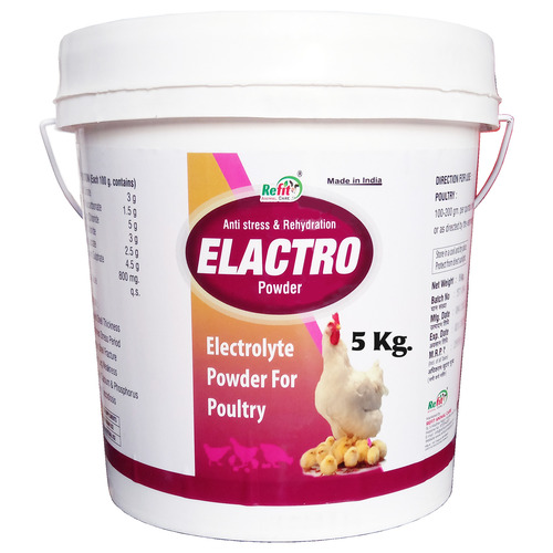 Electrolyte Powder For Poultry Elactro Powder 5 Kg