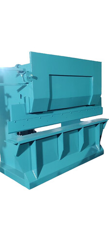 Hydraulic Sheet Bending Machine - New Industrial Grade, Electric Power Source, Rust Free, Corrosion Resistant, Green Color