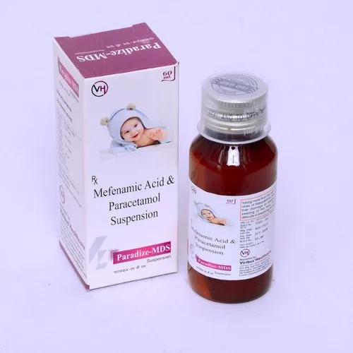 Mefenemic Acid 100mg & Paracetamol 250 mg Suspension