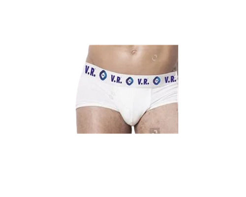 Daily Wear Regular Fit Skin-Friendly Plain Cotton Waistband Mens Briefs Underwear