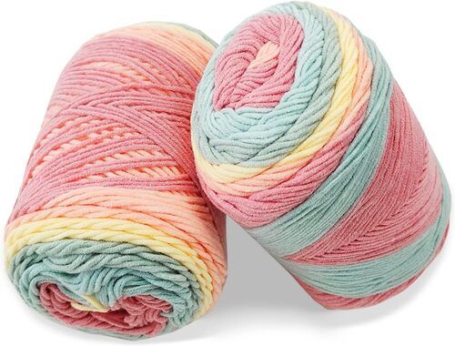 Eco Friendly Multi-Color Soft Rayon Yarn