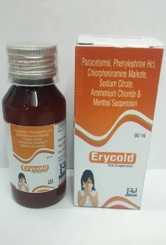 Paracetamol, Phenylephrine HCL & Cholrpheniramine Maleate Suspension