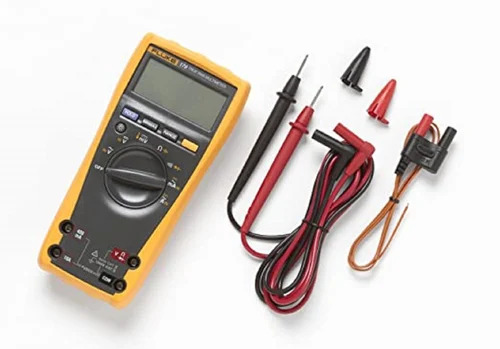 Digital Multimeter - 1000V True RMS, Auto Hold | Fluke 179 - Industrial Use, Yellow and Black Design, Compact 43 x 90 x 185 mm