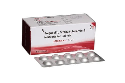Pregabalin Methylcobalamin & Nortriptyline Tablets