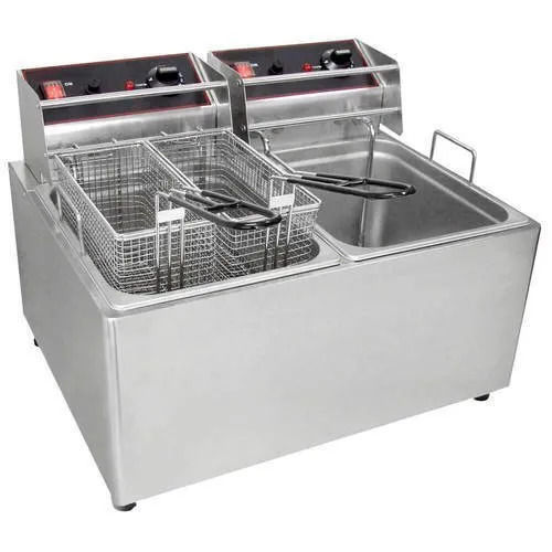 Stainless Steel Deep Fat Fryers - Color: Silver