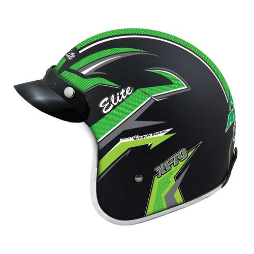 ABP Multicolor Printed Half Head Helmet