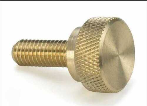 Precision Machined Rust Resistant Brass Thumb Screw