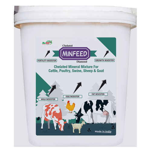 Chelated Mineral Mixture For Cattle And Poultry Minfeed Diamond 10 Kg