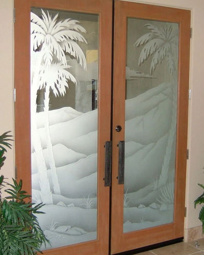 Decorative Door Glass For Home