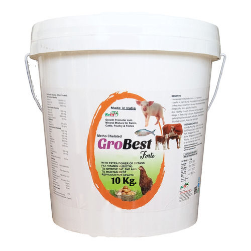 Metho Chelated Mineral Mixture For Cattle Poultry and Aqua GroBest Forte 10 Kg