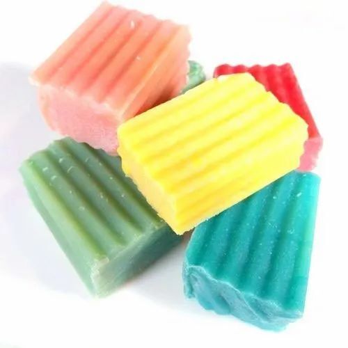 Multi-Color Laundry Soap - Eco-Friendly Herbal Formula, Durable Bar with Moisture Control and Color Speckles