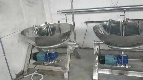 Stainless Steel Semi-Automatic Khoya Making Machine