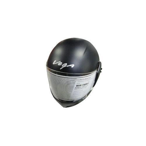 Small Size Plain Black Full Face Motorcycle Helmet