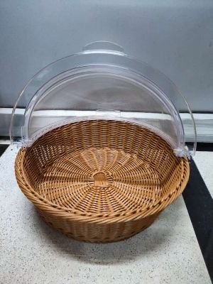 Bread Basket with Cover and without Cover