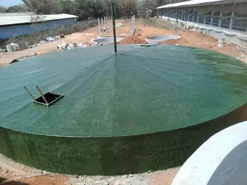 Industrial Round Shape Biogas Plant