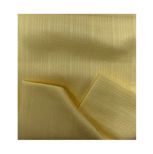 Dobby Fabric - 48 Inches Wide Golden Color | Plain Pattern Unstitched Washable Tear-Resistant Exceptionally Soft