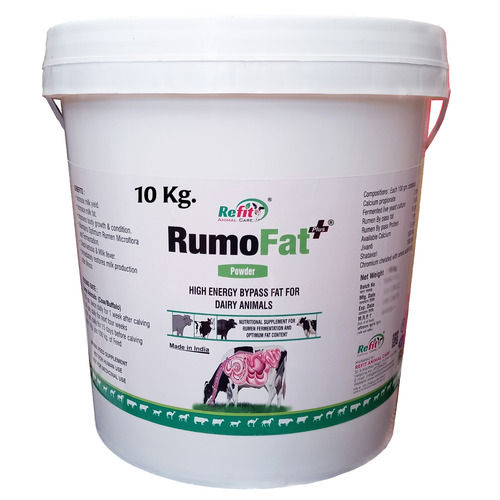 Rumen Bypass Fat For Cattle Rumofat+ 10Kg Plastic Container