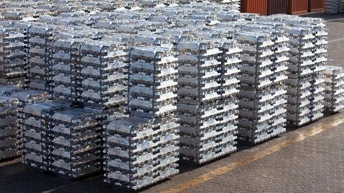 Silver A Grade Aluminium Ingots