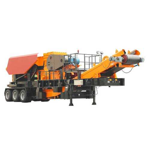 Wheel Mounted Mobile Crushing Plant