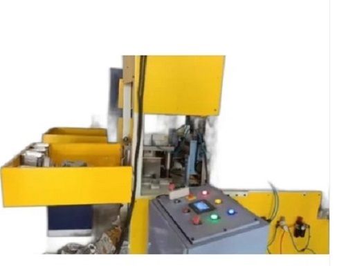 Aluminium Foil Container Making Machine - Automatic Operation, Yellow Finish | Low Maintenance, Timely Delivery, Quality Tested