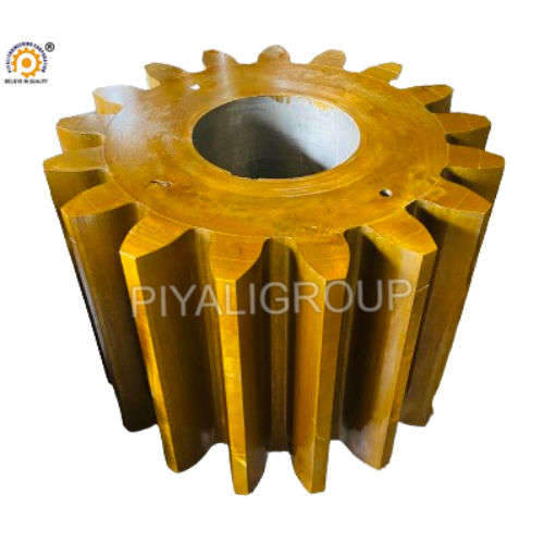 Casting Steel 350 TPD Rotary Kiln Pinion 17 Teeth 50 Module