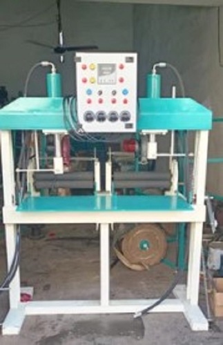 Heavy Duty Semi Automatic Double Die Industrial Paper Plate Making Machine