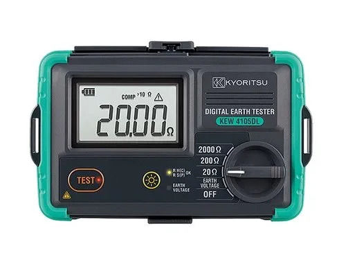 Industrial Digital Earth Resistance Tester, Kew-4105dl