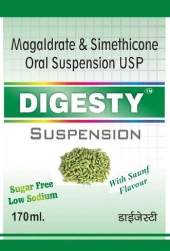 Magaldrate And Simethicone Oral Suspension USP - Liquid For Hospital And Clinic Use | Prescription Required Store In Cool And Dry Place Dosage As Per Prescription Required