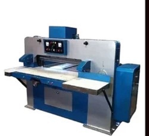 Notebook Making Machine - Automatic, White and Blue | Extended Service Life, Reduced Labor Costs, Minimal Maintenance Required