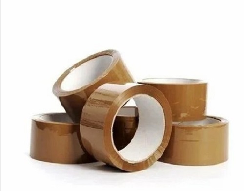 Plain Brown BOPP Self Adhesive Tapes - BOPP Material, Single Side Adhesive, 48mm Width , Strong Adhesion and Quality Tested, Timely Delivery