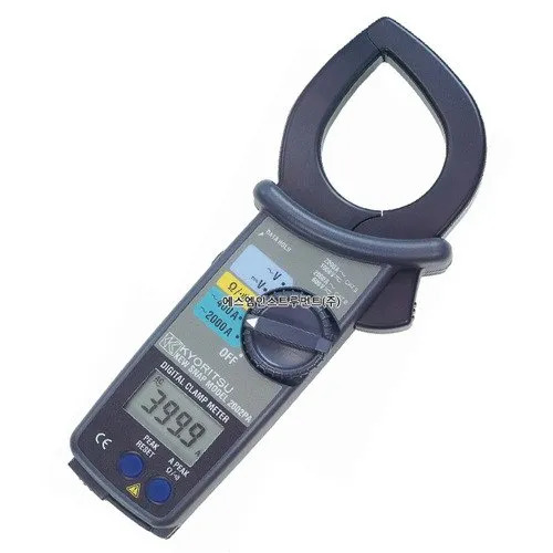 Portable Digital Clamp Meter, 2000A AC KEW 2002PA
