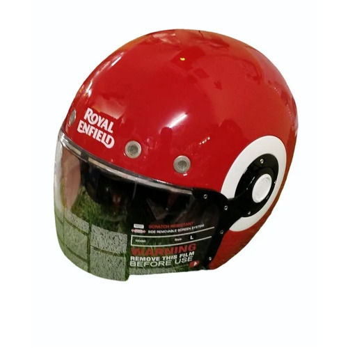 Red Royal Enfield NH44 Unisex Open Face Helmet