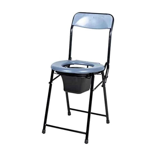 Bathroom Use Paint Coated Commode Chair