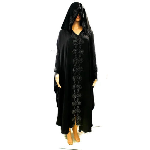 Casual Wear Regular Fit Full Sleeves Plain Traditional Religious Abaya for Muslim Ladies