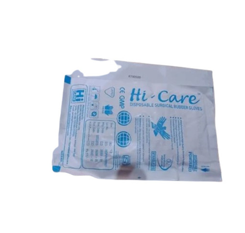 Disposable Surgical Rubber Gloves, 7 Inches - New Mid Forearm Length 280 mm | Powdered, Sterilized, Medical Grade, Disposable