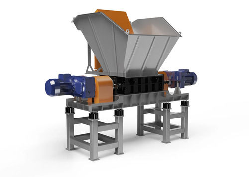 Industrial Wood Pallet Double Shaft Shredder Machine