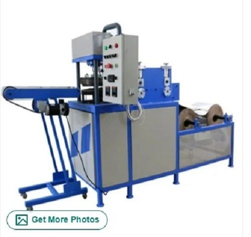 Mild Steel Hydraulic Paper Plate Machine
