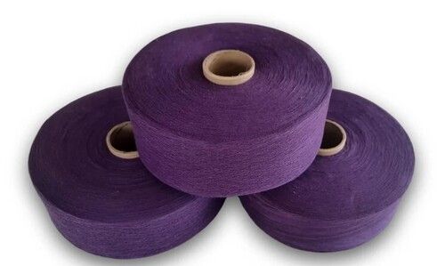Purple Cotton Blended Yarn
