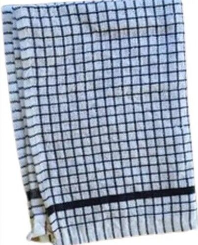 Multi Color Rectangular Shape Check Bath Towel