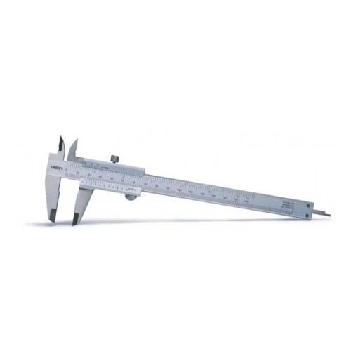 Analog Vernier Calipers - Metal, 150mm Measurement Range | Industrial Use, Silver and Black Finish
