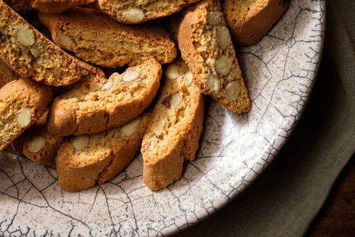 Butter Pista Badam Biscuits