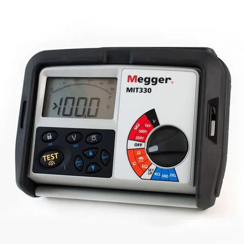 Handheld Digital Insulation Continuity Tester, Megger MIT330